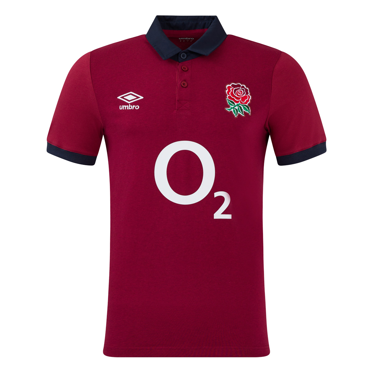 England Mens Away Classic Rugby Shirt - Short Sleeve 2025 - Front England Mens Away Classic Rugby Shirt - Short Sleeve 2025 - Front