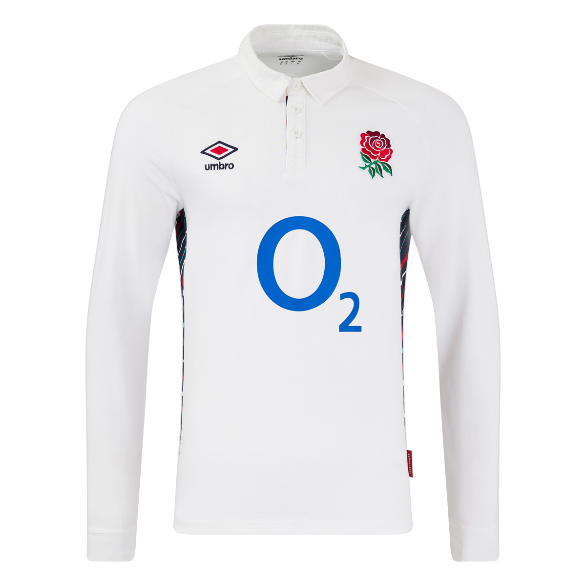 England Mens Home Classic Rugby Shirt - Long Sleeve 2025 - Front England Mens Home Classic Rugby Shirt - Long Sleeve 2025 - Front