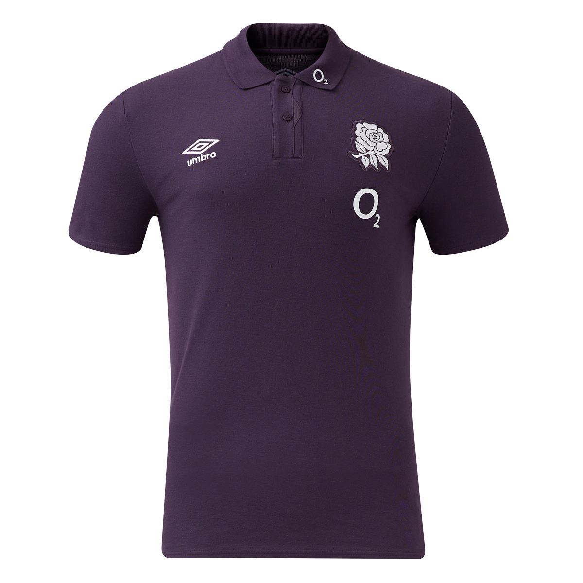 England Mens Polo T-Shirt - Nightshade - 2025 - Front England Mens Polo T-Shirt - Nightshade - 2025 - Front