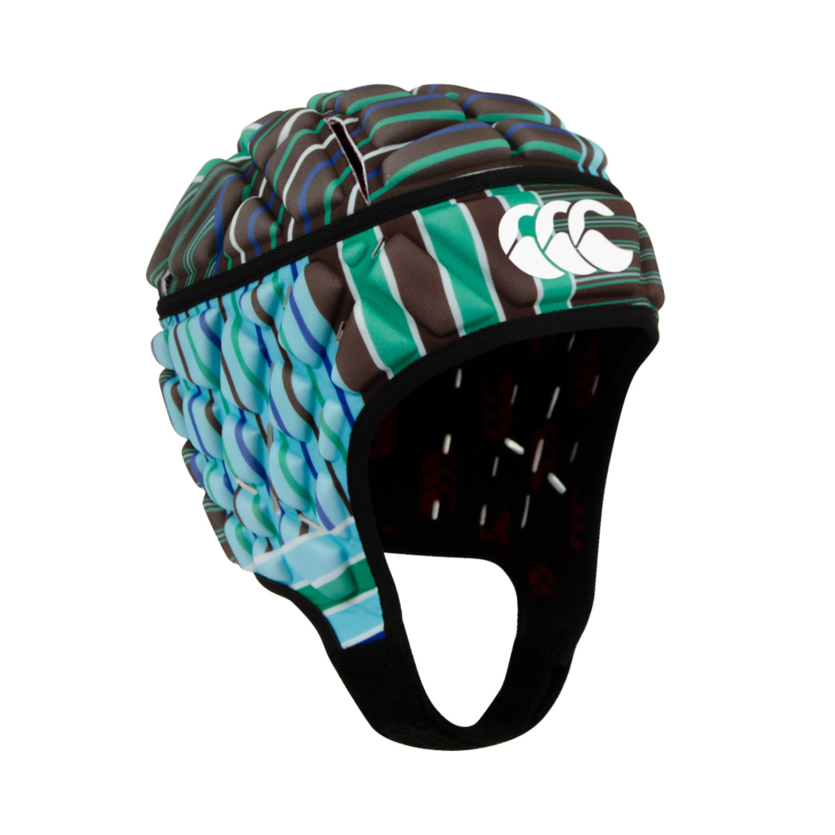 Canterbury Adults Uglies Raze Headguard Green - Front Canterbury Adults Uglies Raze Headguard Green - Front