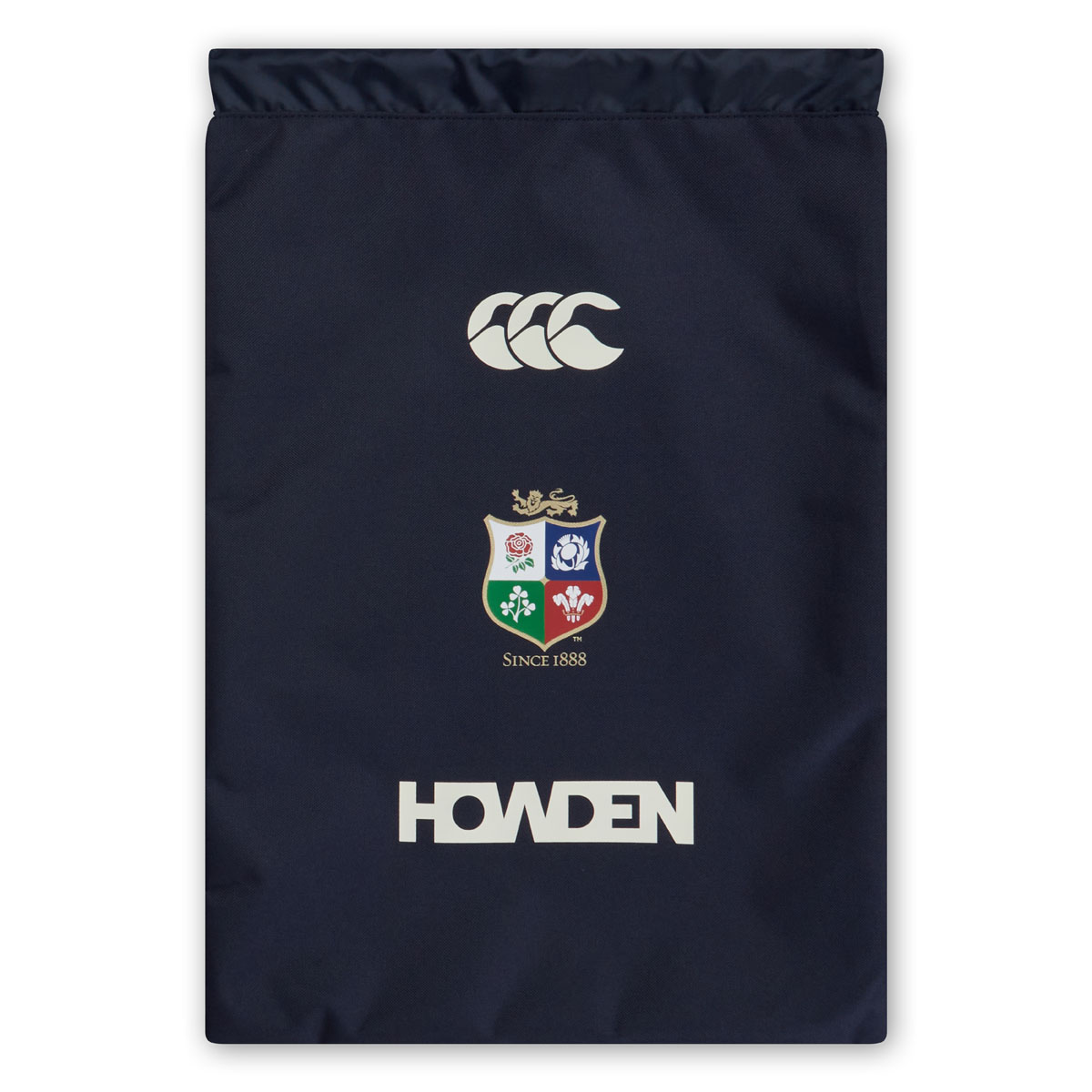 British and Irish Lions Gym Sack Navy - Front British and Irish Lions Gym Sack Navy - Front