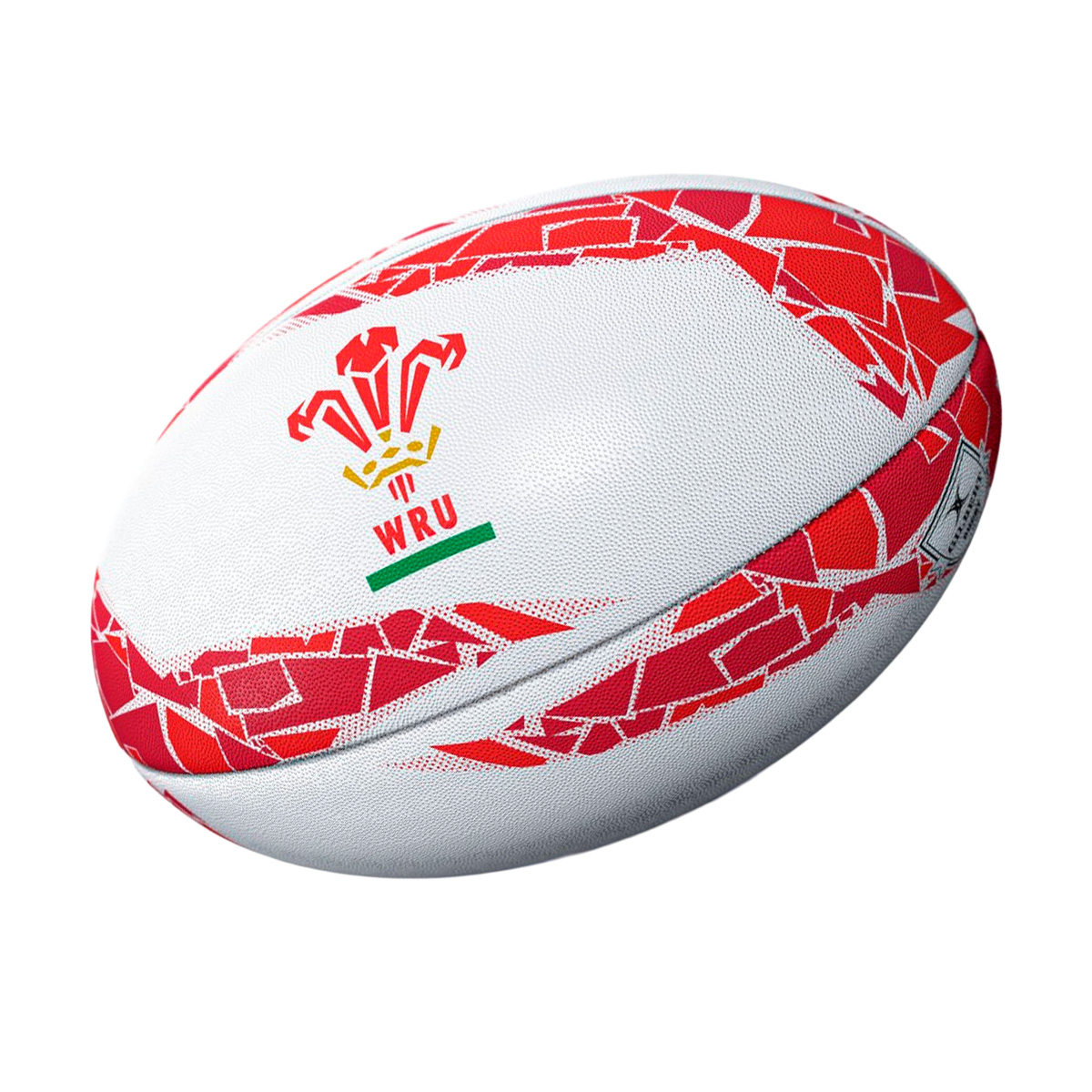 Gilbert Wales Supporters Rugby Ball - Front