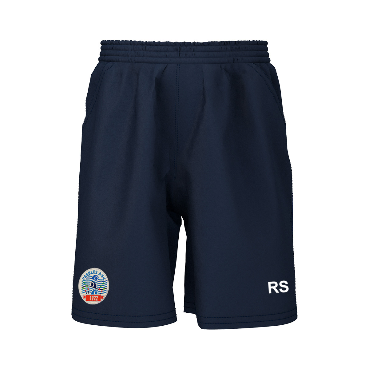 Peebles ASC Gym Shorts Navy Kids - Front