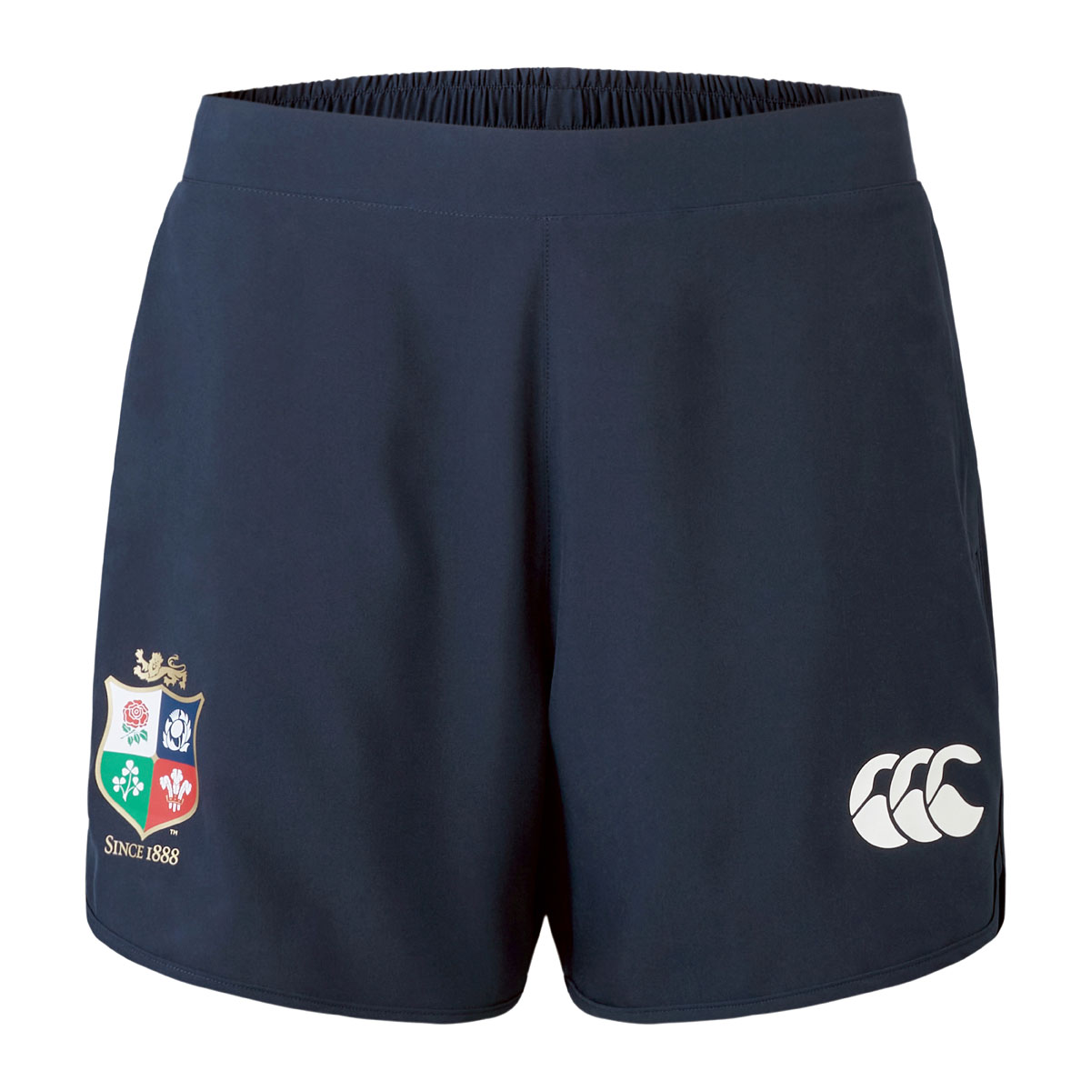 British and Irish Lions Womens Gym Shorts Navy - Front British and Irish Lions Womens Gym Shorts Navy - Front
