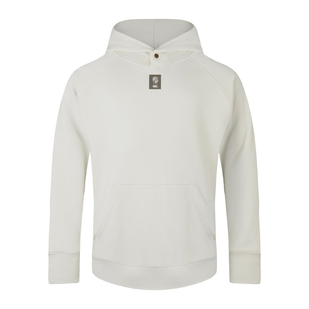 British and Irish Lions Outback Mens Fleece Hoodie Natural - Front British and Irish Lions Outback Mens Fleece Hoodie Natural - Front