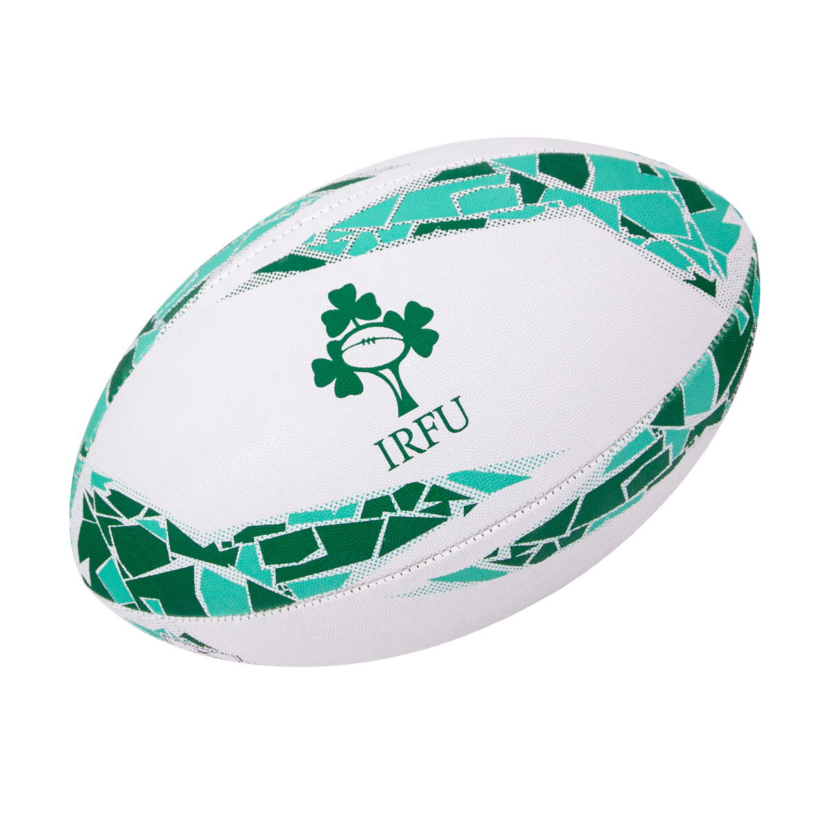 Gilbert Ireland Supporters Rugby Ball - Front Gilbert Ireland Supporters Rugby Ball - Front