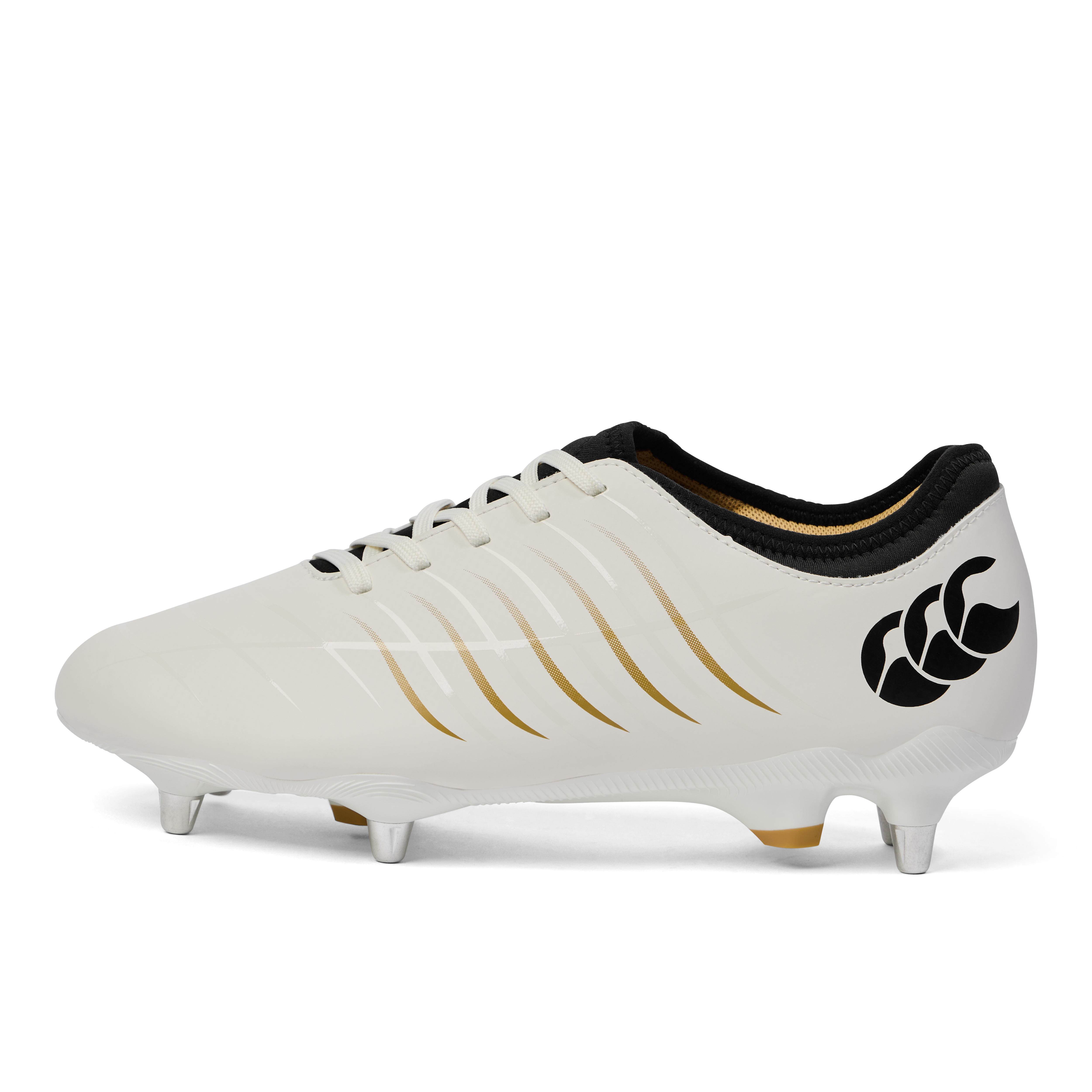 Canterbury Adults Phoenix 2.0 Team Soft Ground Rugby Boots White - Outstep