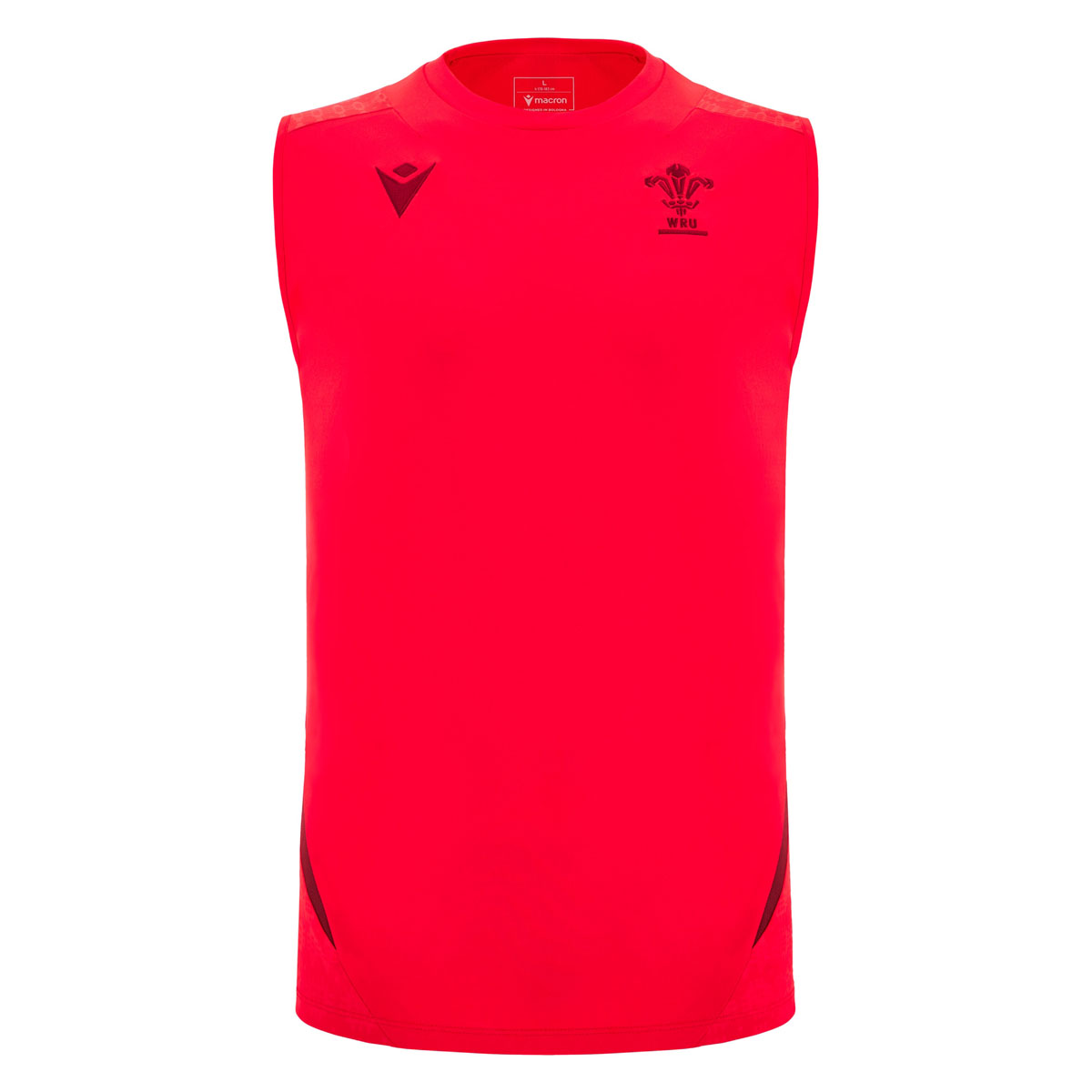 Wales Mens Training Vest 25/26 Red - Front