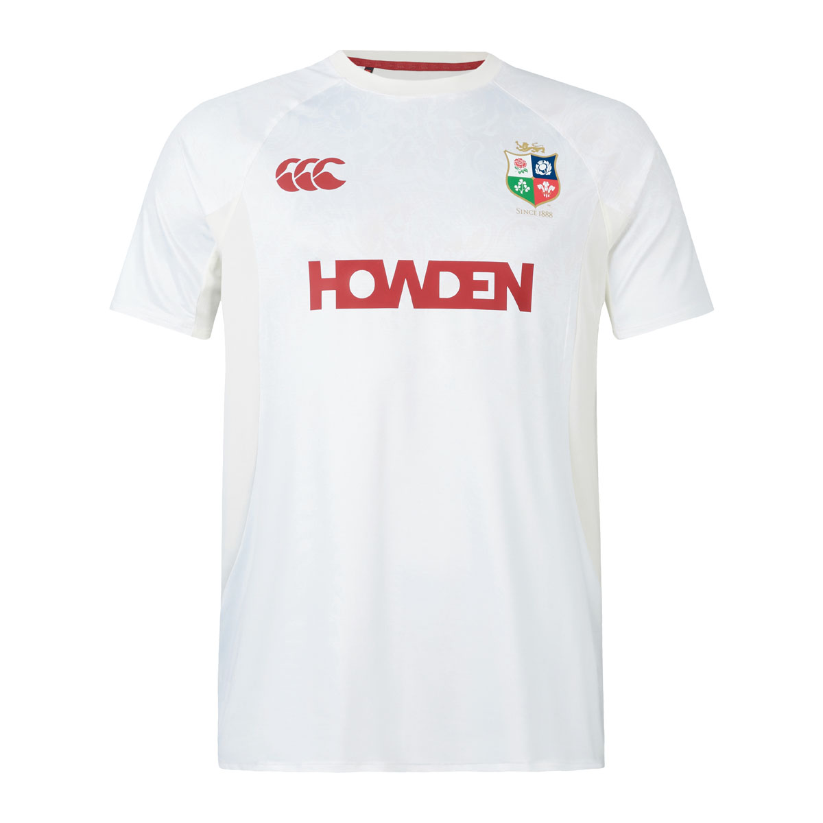 British and Irish Lions Mens Super Light Training T-Shirt Cream - Front British and Irish Lions Mens Super Light Training T-Shirt Cream - Front