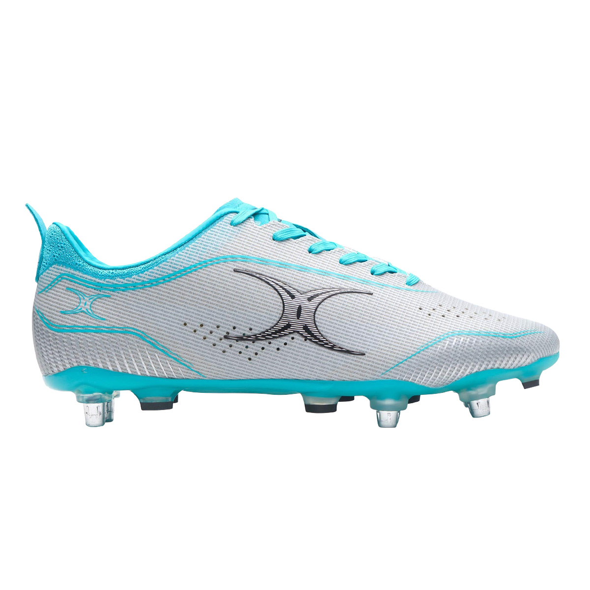 Gilbert Adults Cage Pro Pace SG Boots Grey - Outstep