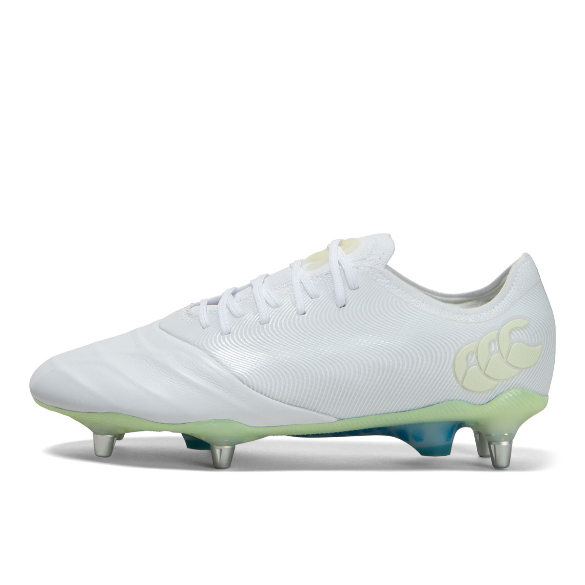 Canterbury Adults Phoenix Genesis Elite Soft Ground Rugby Boots White - Outstep Canterbury Adults Phoenix Genesis Elite Soft Ground Rugby Boots White - Outstep