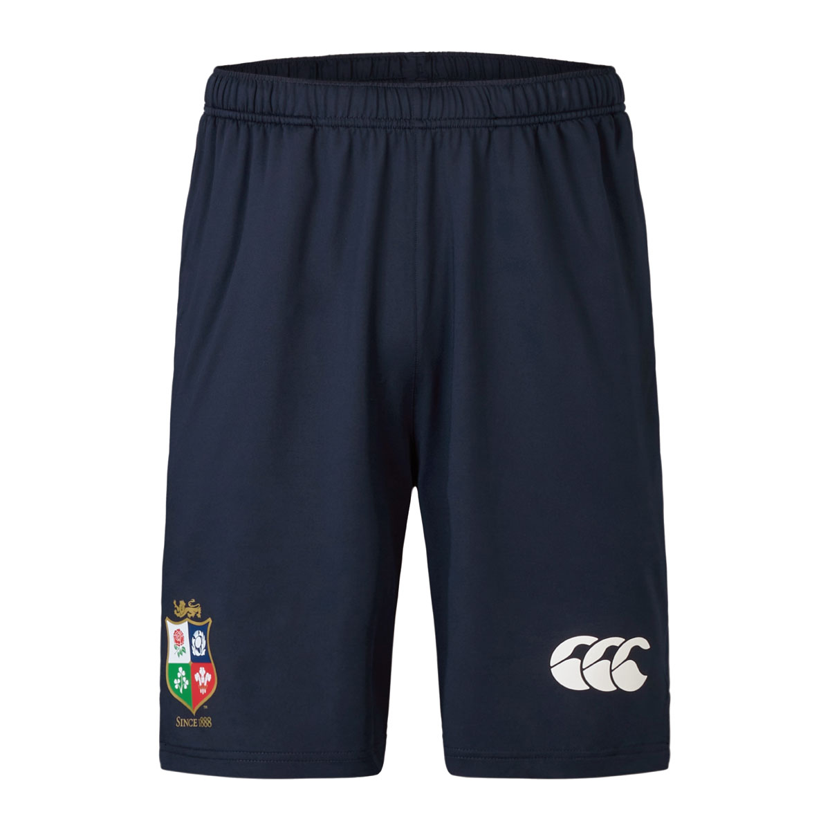 British and Irish Lions Mens Gym Shorts Navy - Front British and Irish Lions Mens Gym Shorts Navy - Front