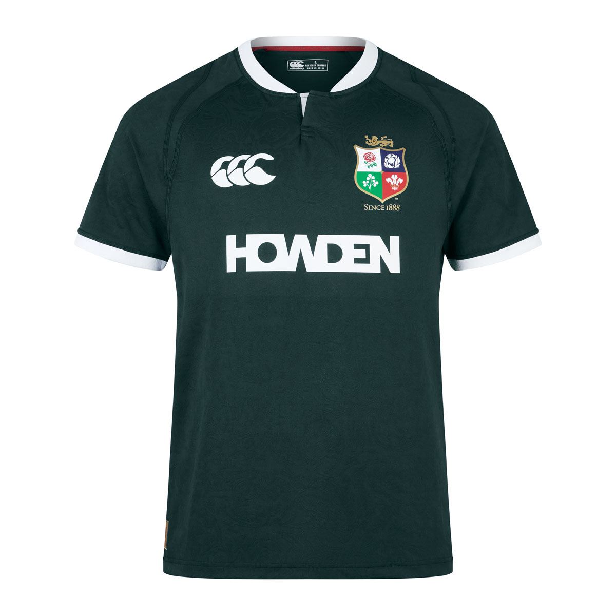 British and Irish Lions Training Jersey Green - Front British and Irish Lions Training Jersey Green - Front