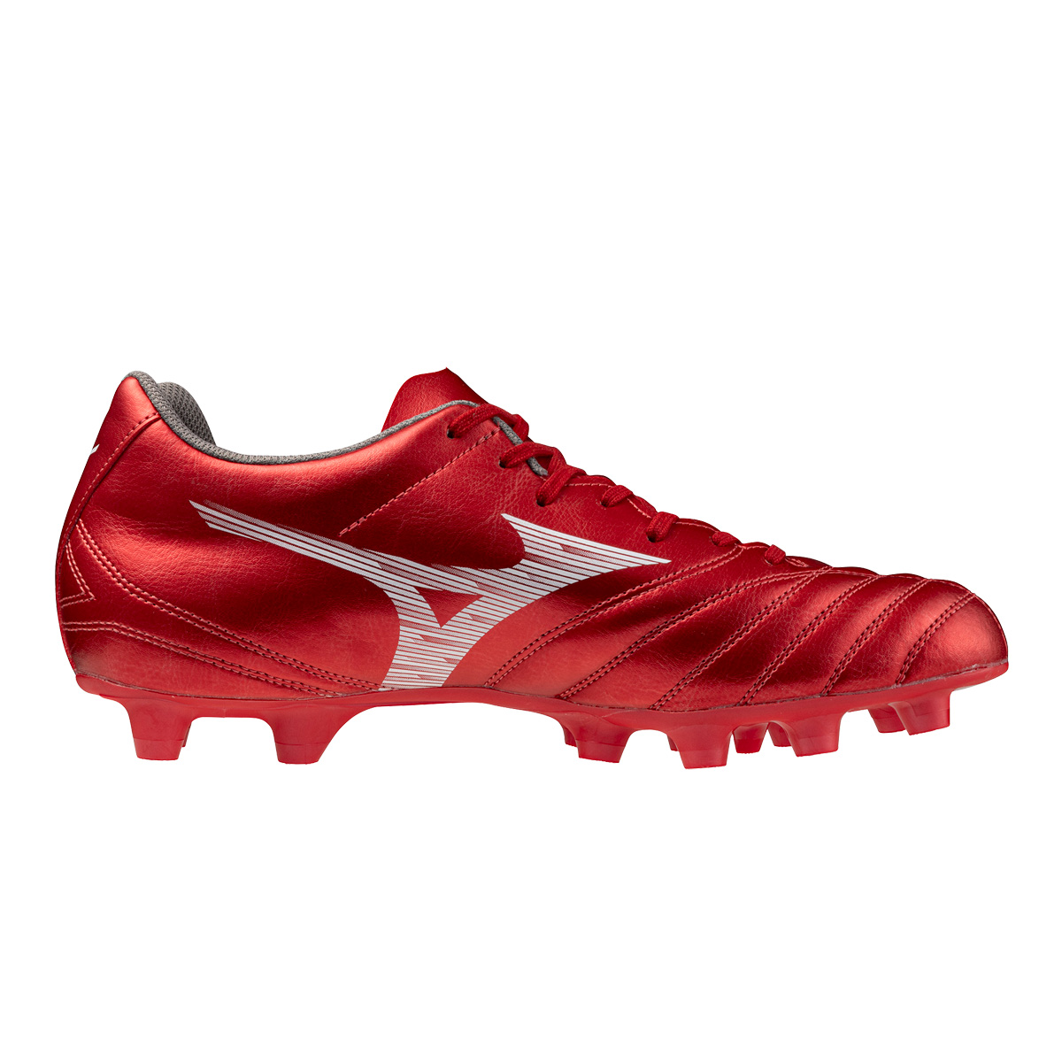 Mizuno Adults Monarcida Neo III Select Rugby Boots Black/Red - Instep