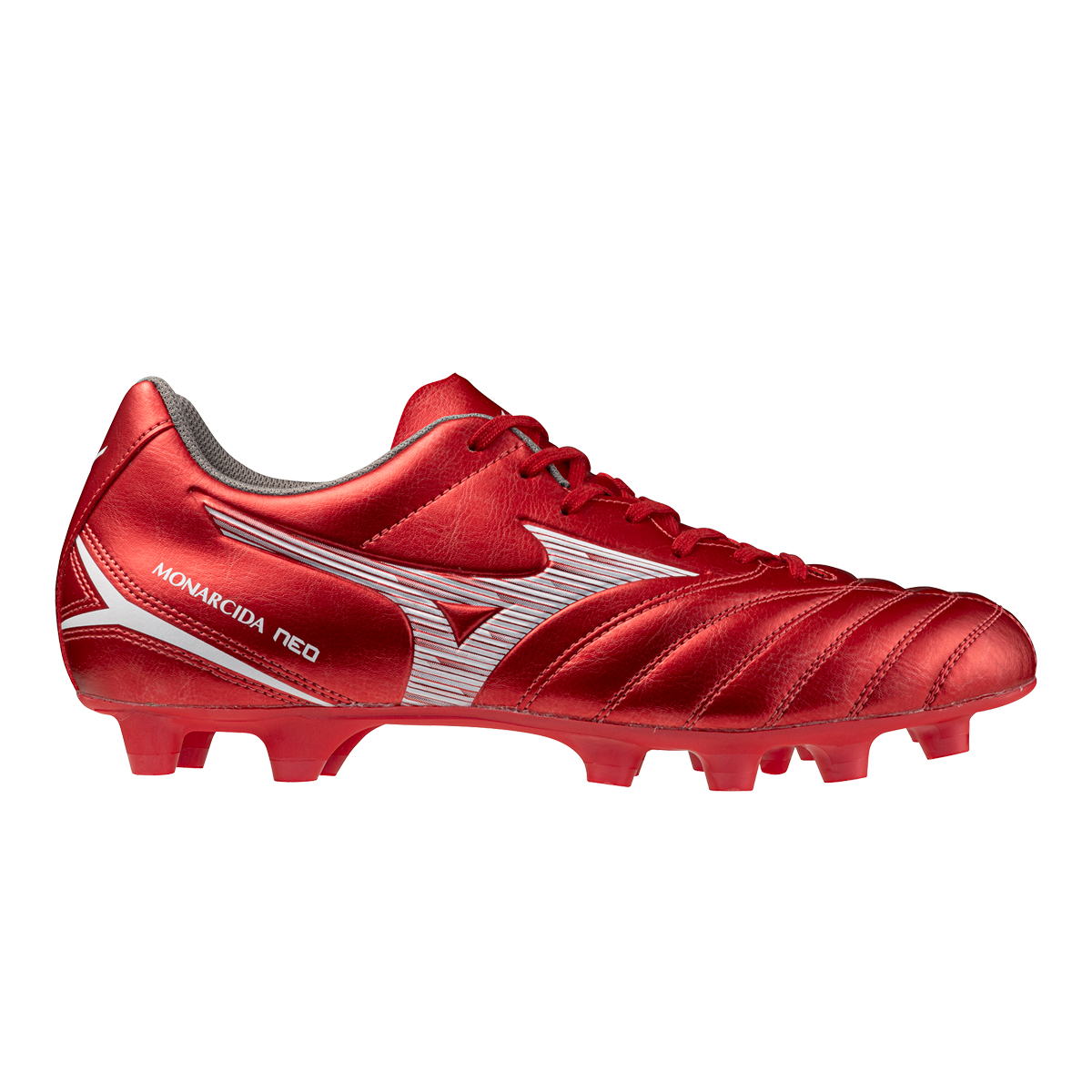 Mizuno Adults Monarcida Neo III Select Rugby Boots Black/Red - Outstep
