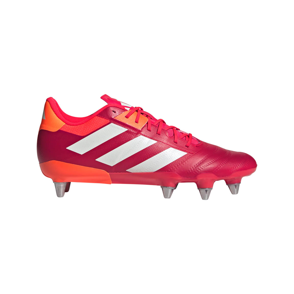 adidas Adults Kakari RS Soft Ground Rugby Boots Lucid Red - Outstep