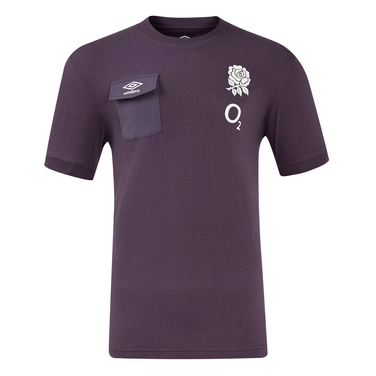 England Mens Presentation T-Shirt - Nightshade - 2025 - Front England Mens Presentation T-Shirt - Nightshade - 2025 - Front