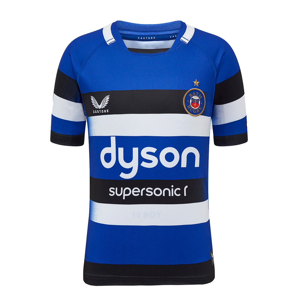 Bath Junior Home Rugby Shirt 25/26 Multi - Front Bath Junior Home Rugby Shirt 25/26 Multi - Front