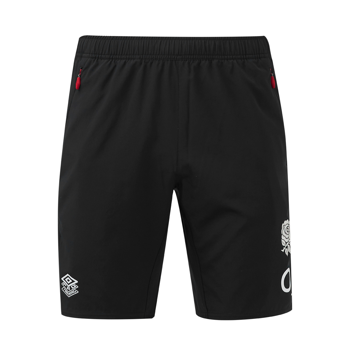 England Mens Gym Short - Black - 2025 - Front England Mens Gym Short - Black - 2025 - Front