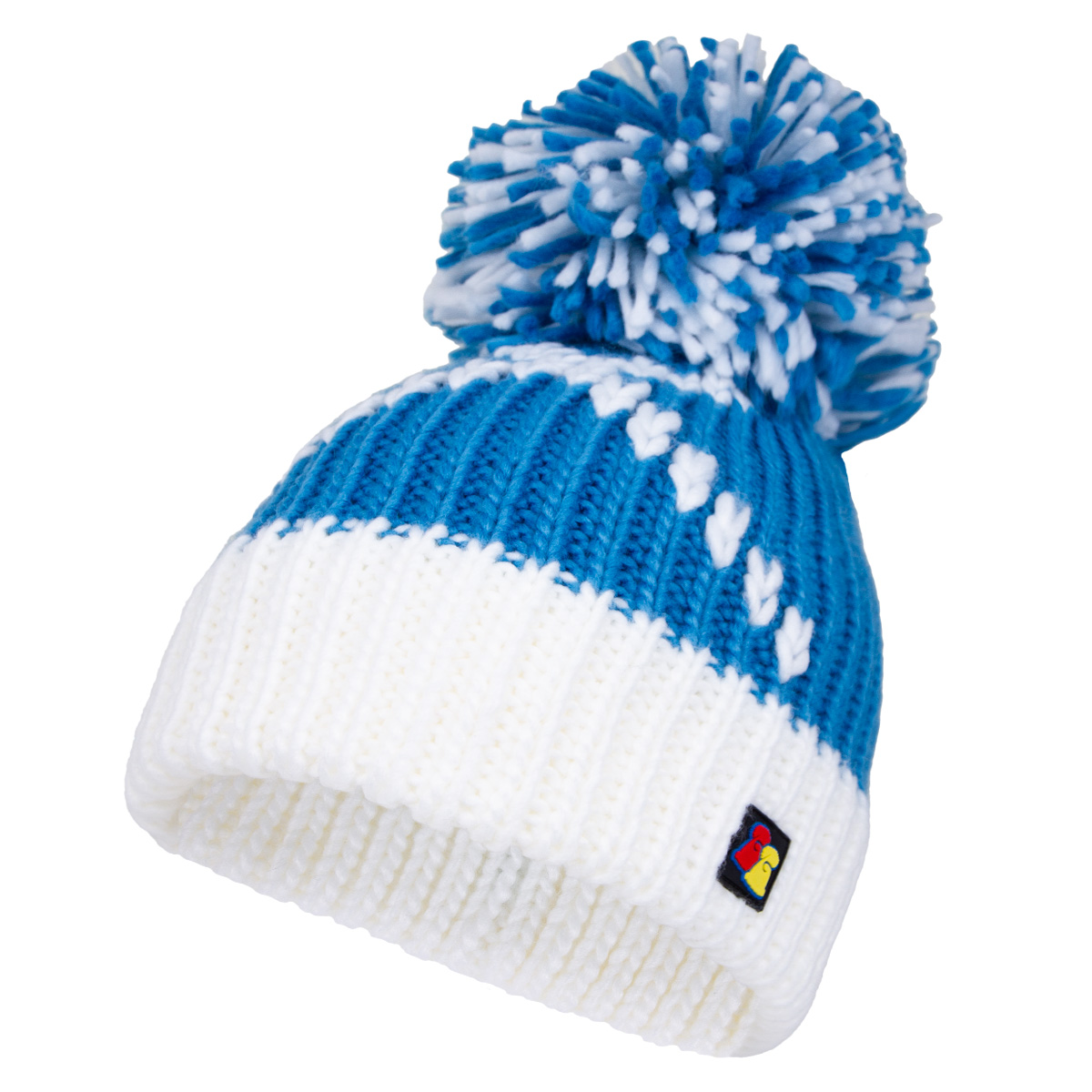 Big Bobble 'Scotland the Brave' Beanie Hat - Front Big Bobble 'Scotland the Brave' Beanie Hat - Front