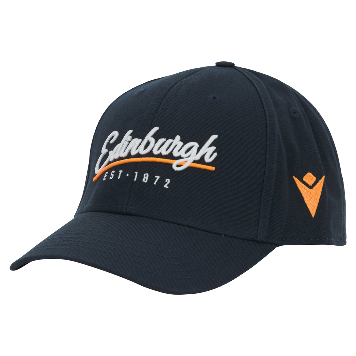 Edinburgh Baseball Cap 25/26 Navy - Front