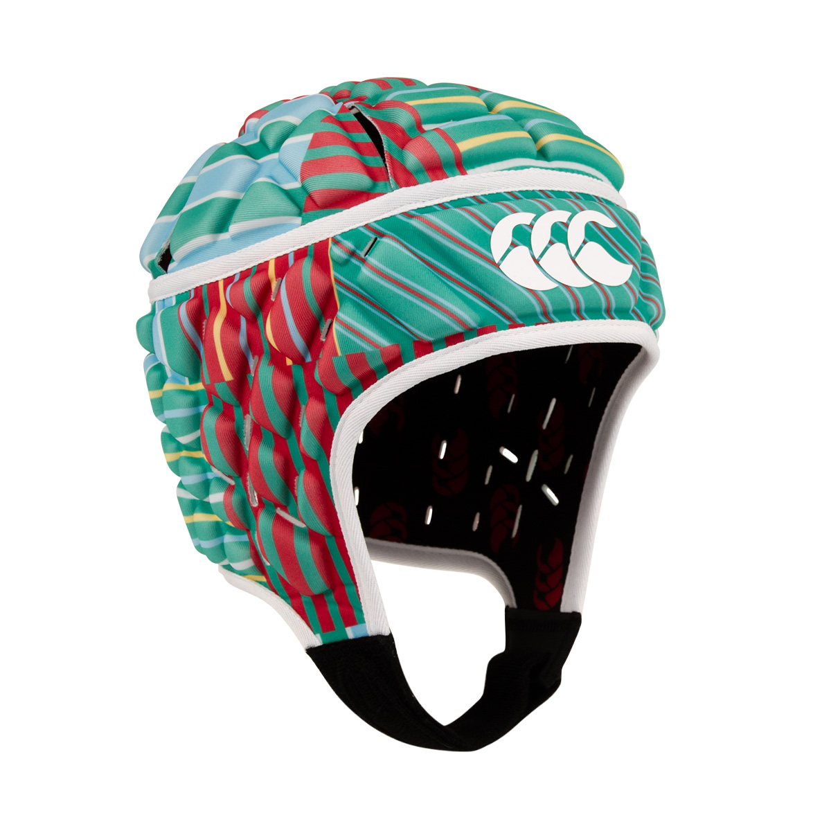 Canterbury Adults Uglies Raze Headguard Blue - Front View Canterbury Adults Uglies Raze Headguard Blue - Front View