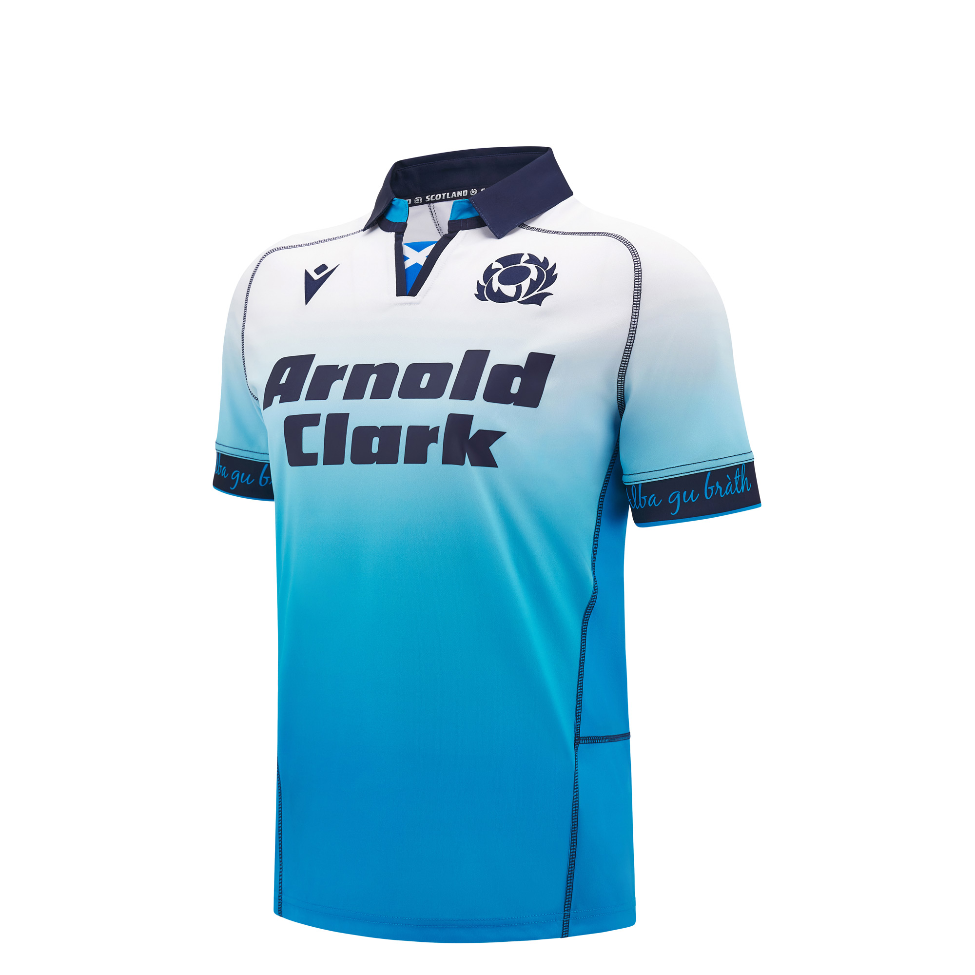 Scotland Junior Away Rugby Shirt - Short Sleeve - 2025 - Front Scotland Junior Away Rugby Shirt - Short Sleeve - 2025 - Front