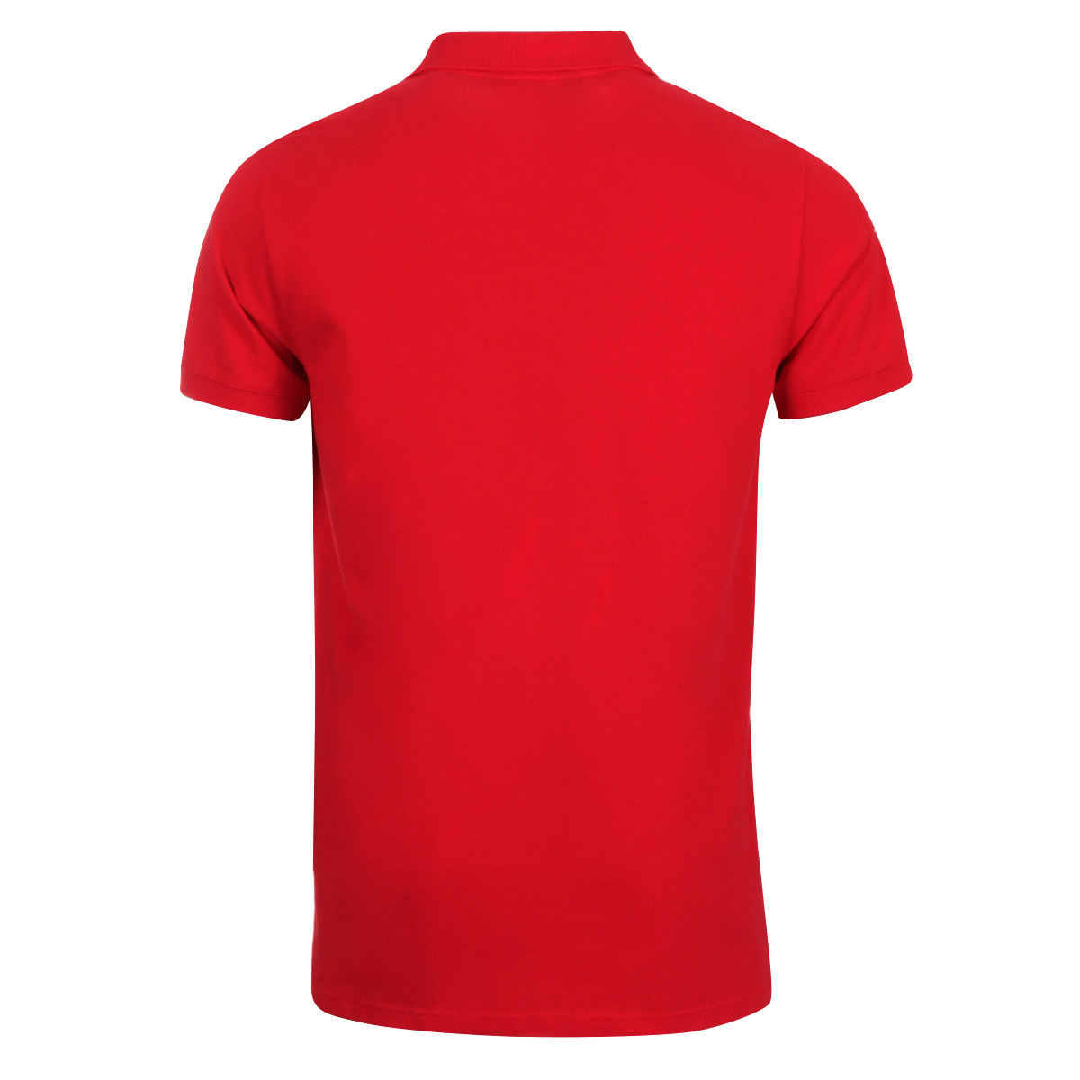 Canada Mens 1864 Origins Polo Shirt Red - Back Canada Mens 1864 Origins Polo Shirt Red - Back