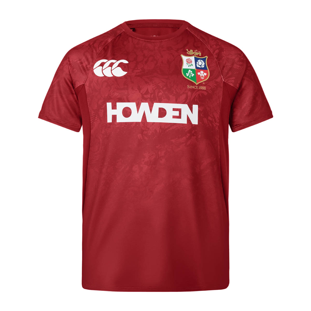 British and Irish Lions Junior Superlight T-Shirt Red - Front British and Irish Lions Junior Superlight T-Shirt Red - Front
