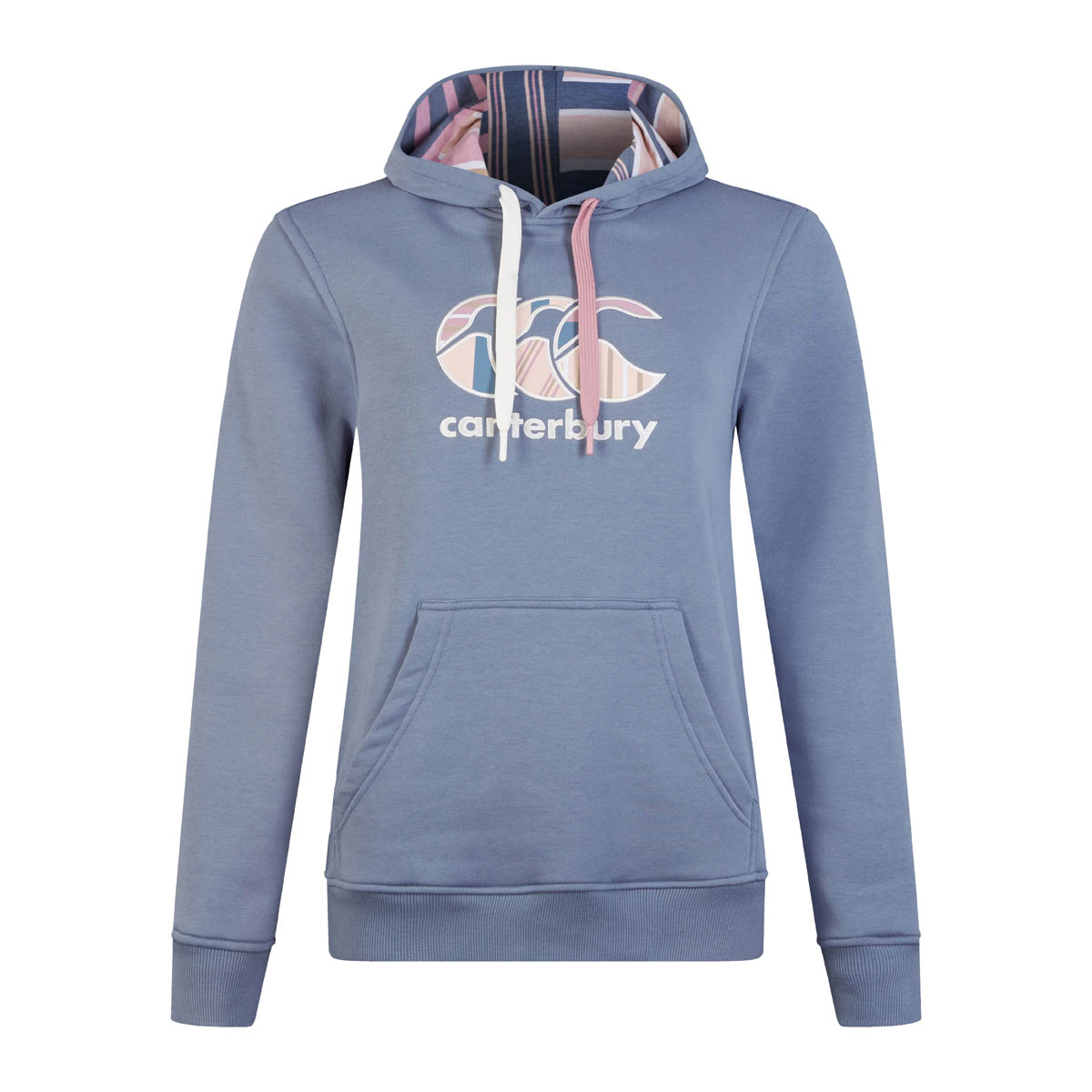 Canterbury Womens Uglies Hoodie Blue Mirage - Front Canterbury Womens Uglies Hoodie Blue Mirage - Front