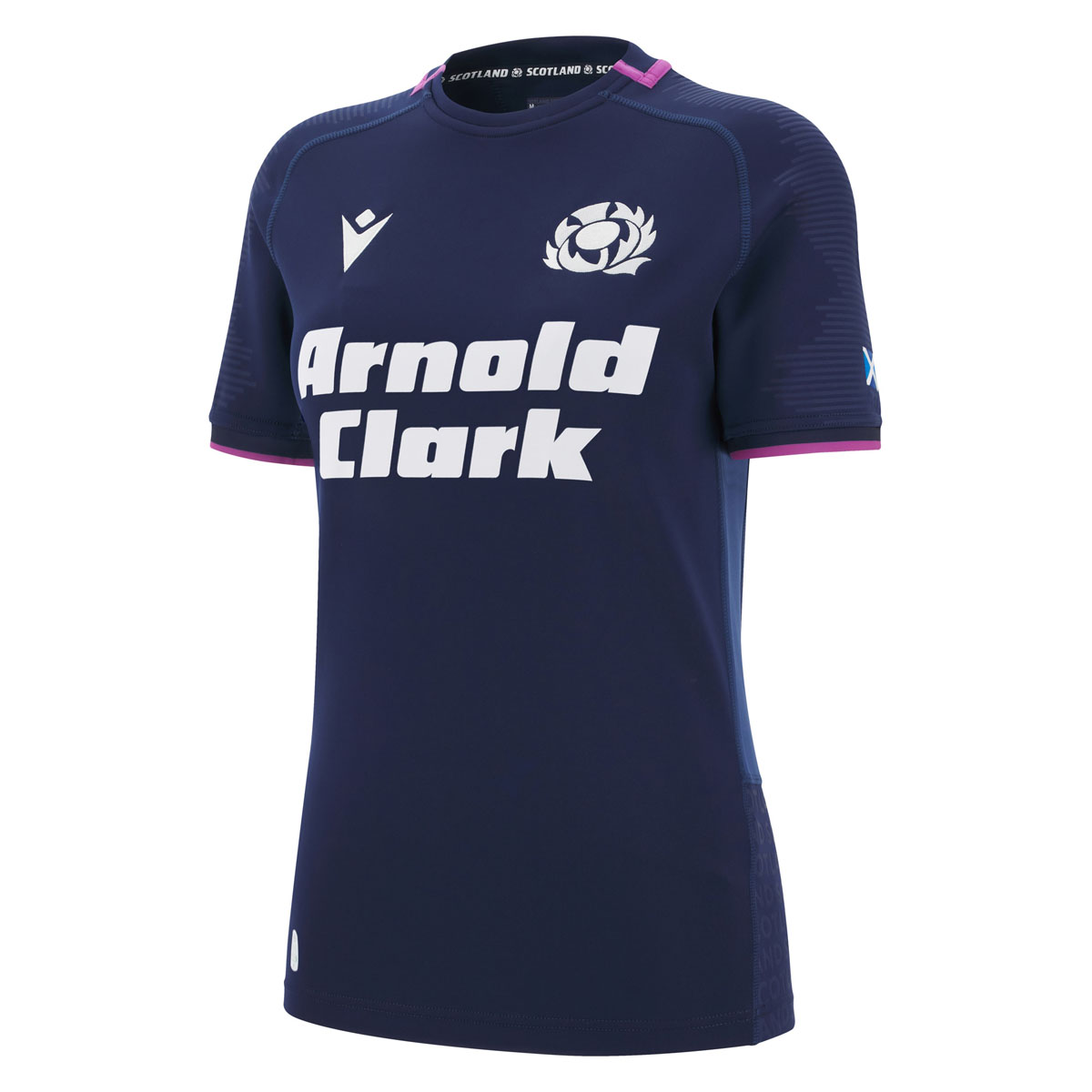 Scotland Womens Home Rugby Shirt 25/26 Navy - Front Scotland Womens Home Rugby Shirt 25/26 Navy - Front