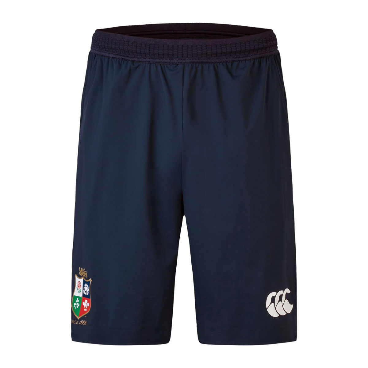 British and Irish Lions Mens Everest Shorts Navy - Front British and Irish Lions Mens Everest Shorts Navy - Front