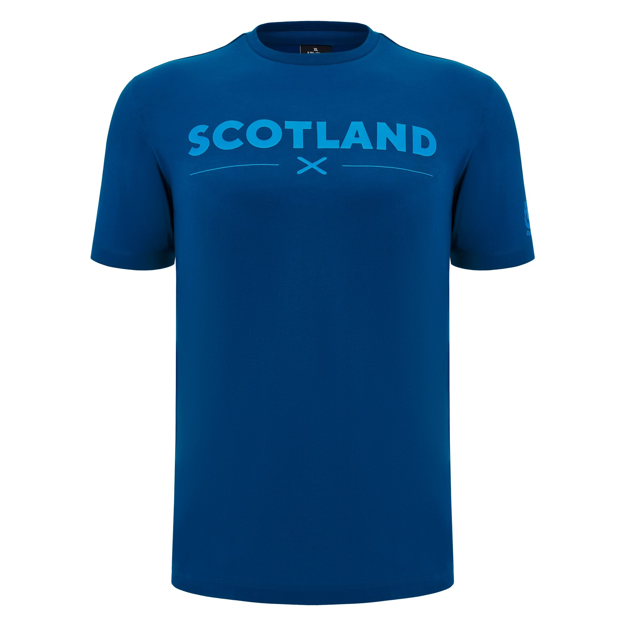 Scotland Mens Cotton T-Shirt - Navy Blue - 2025 - Front Scotland Mens Cotton T-Shirt - Navy Blue - 2025 - Front
