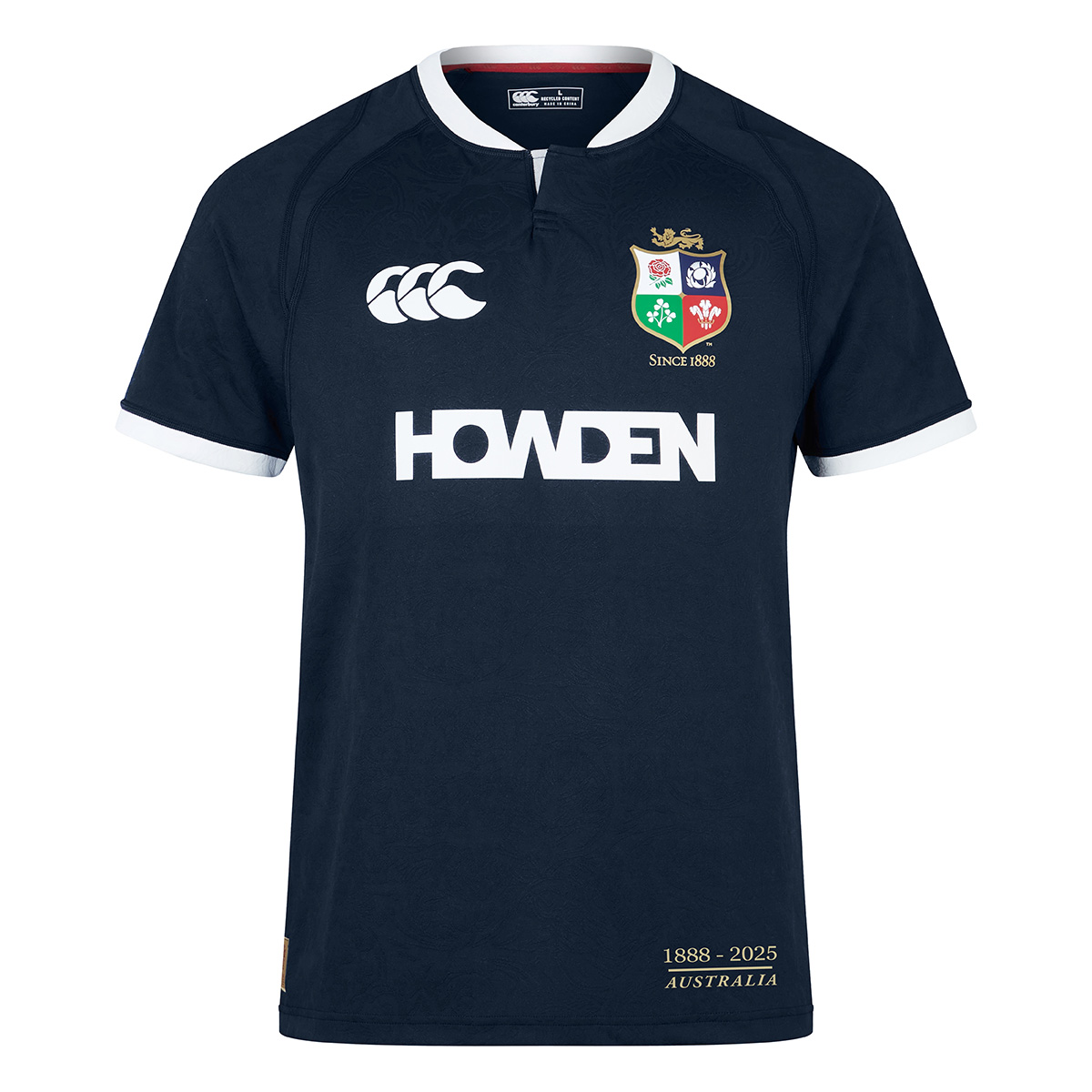 Limited Edition British and Irish Lions Training Jersey Navy - Front Limited Edition British and Irish Lions Training Jersey Navy - Front