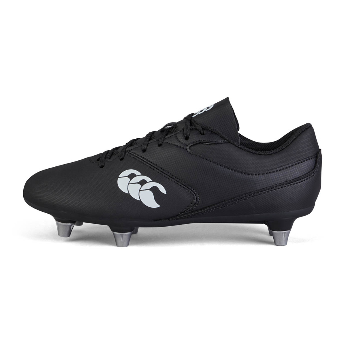 Canterbury Junior Phoenix Raze Soft Ground Rugby Boots Black - Outstep