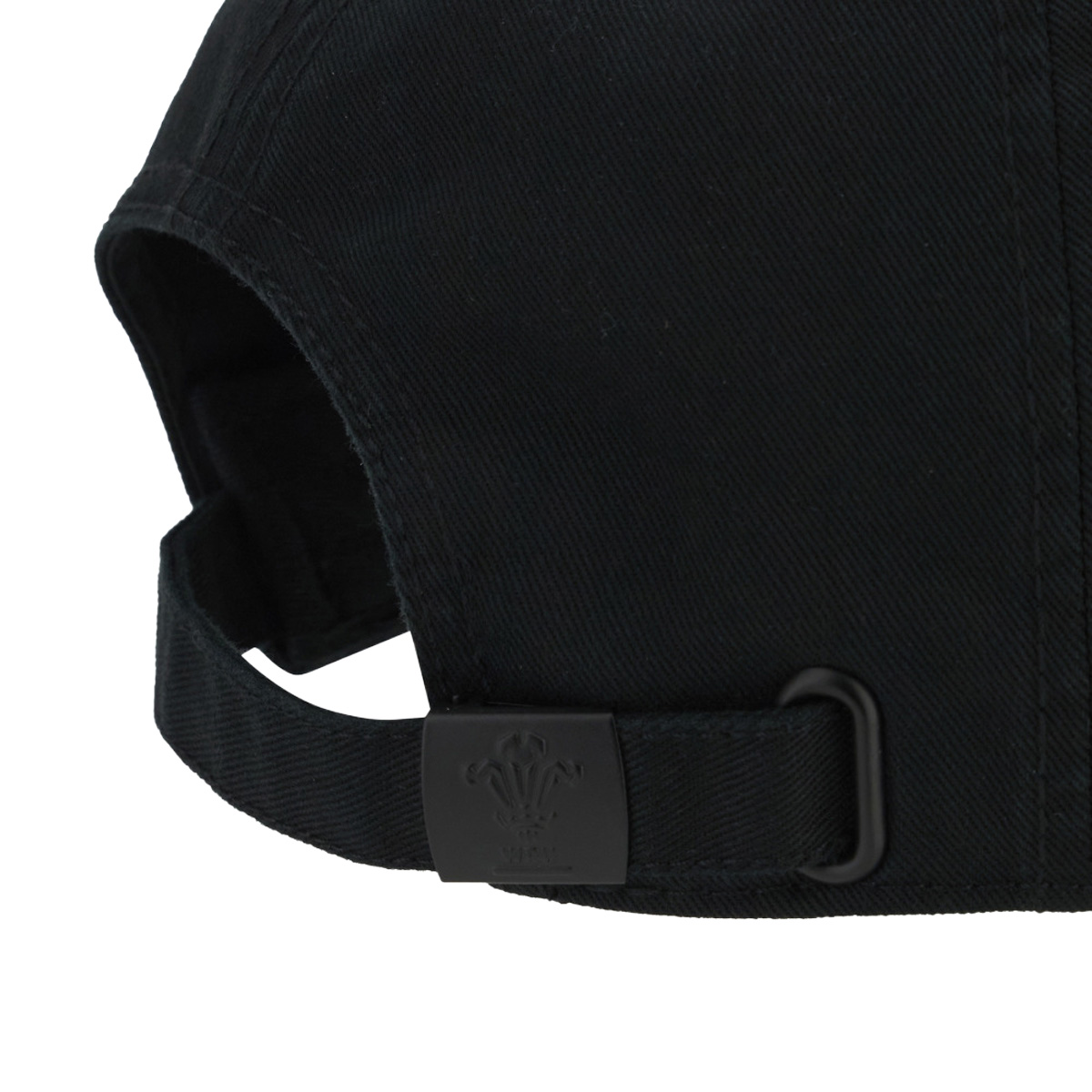 Wales Adults Dad Baseball Cap 25/26 - Black Wales Adults Dad Baseball Cap 25/26 - Black