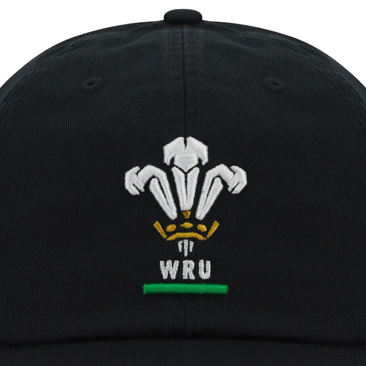 Wales Adults Dad Baseball Cap 25/26 - Black Wales Adults Dad Baseball Cap 25/26 - Black