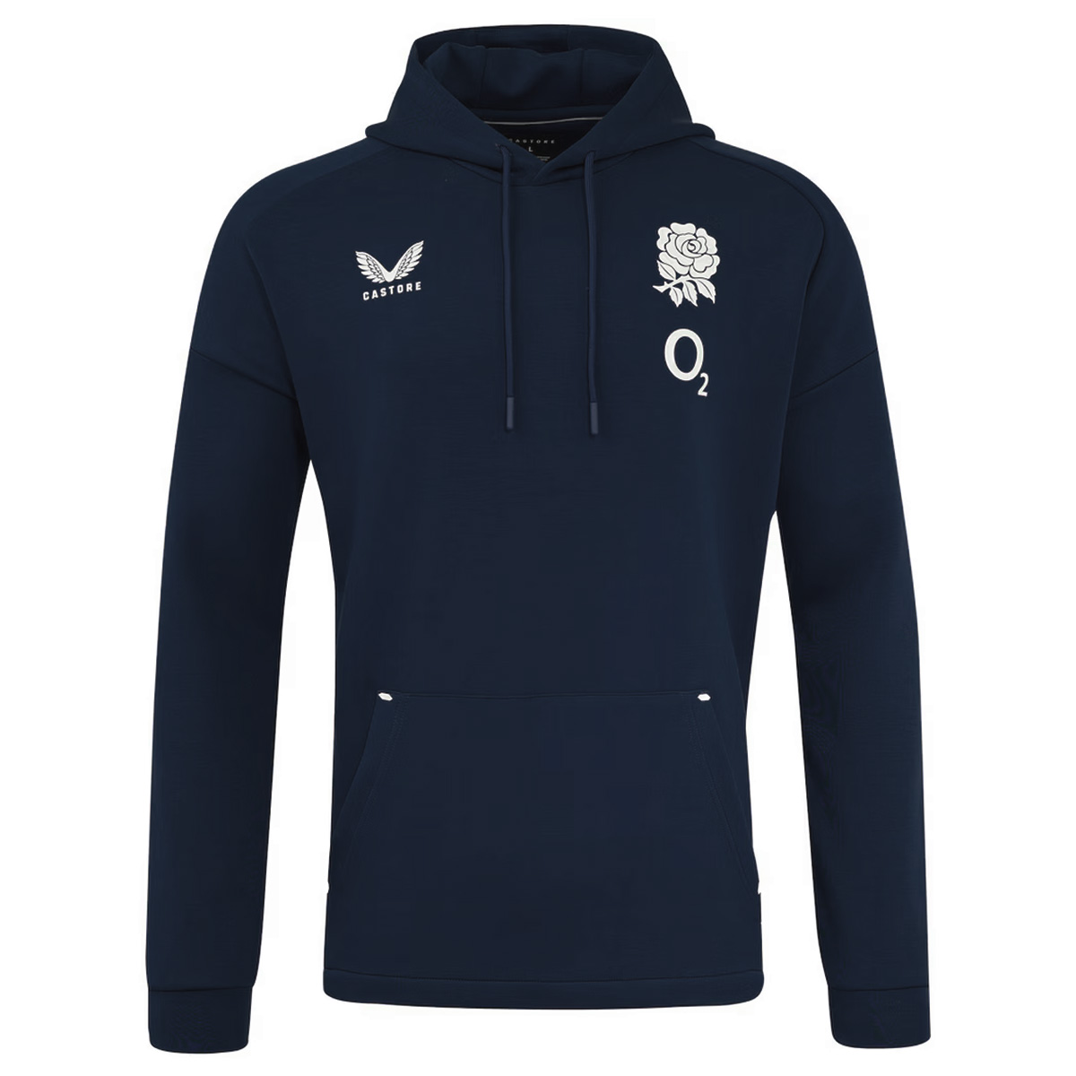 England Mens Travel Hoodie 25/26 Inkwell - Front