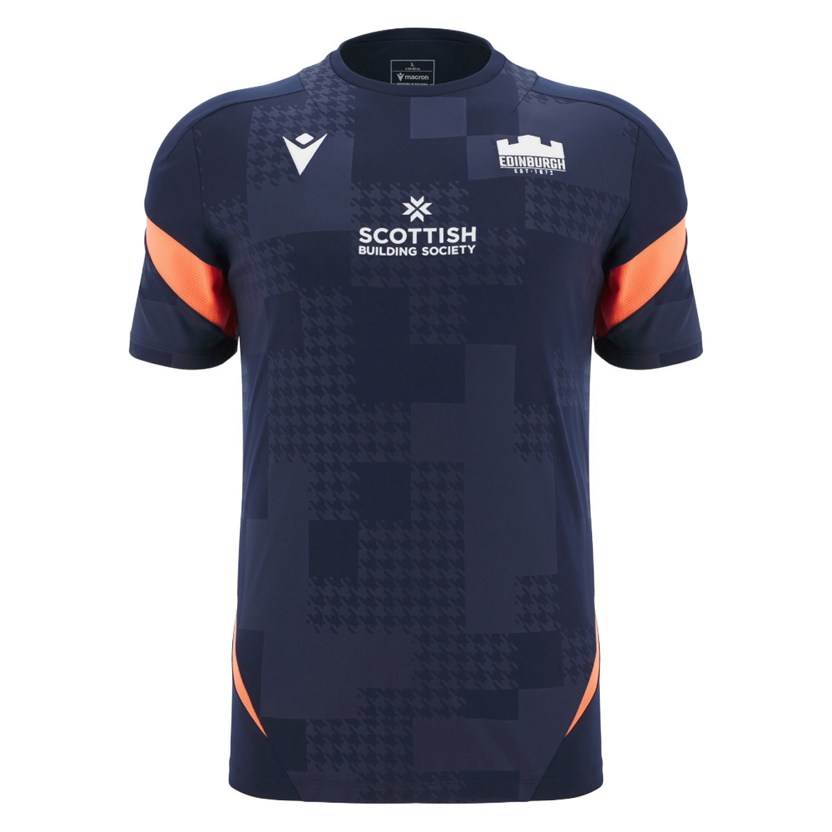 Edinburgh Mens Training T-Shirt 25/26 Navy - Front