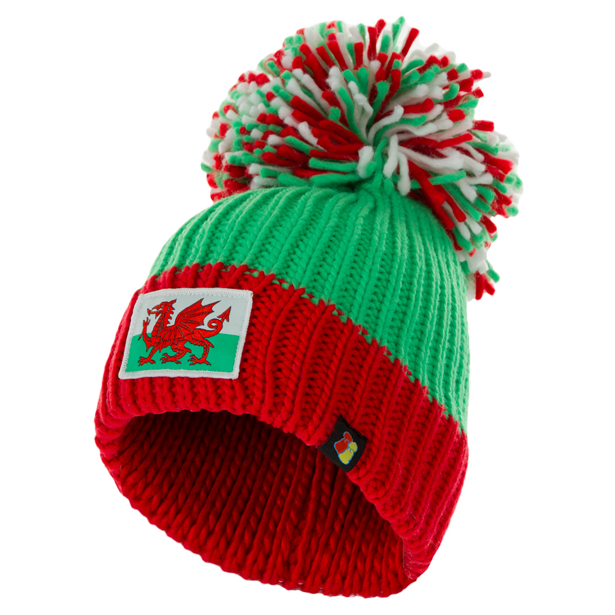 Big Bobble 'Caerphilly Does It' Beanie Hat - Front