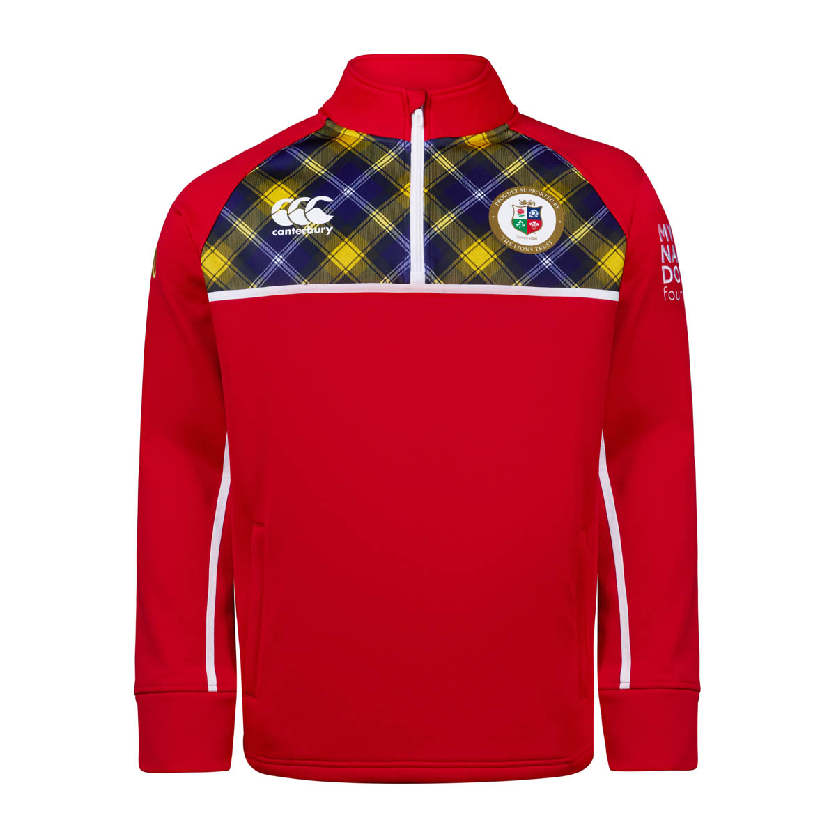 My Name'5 Doddie Legacy Midlayer Thermal Quarter Zip - Front