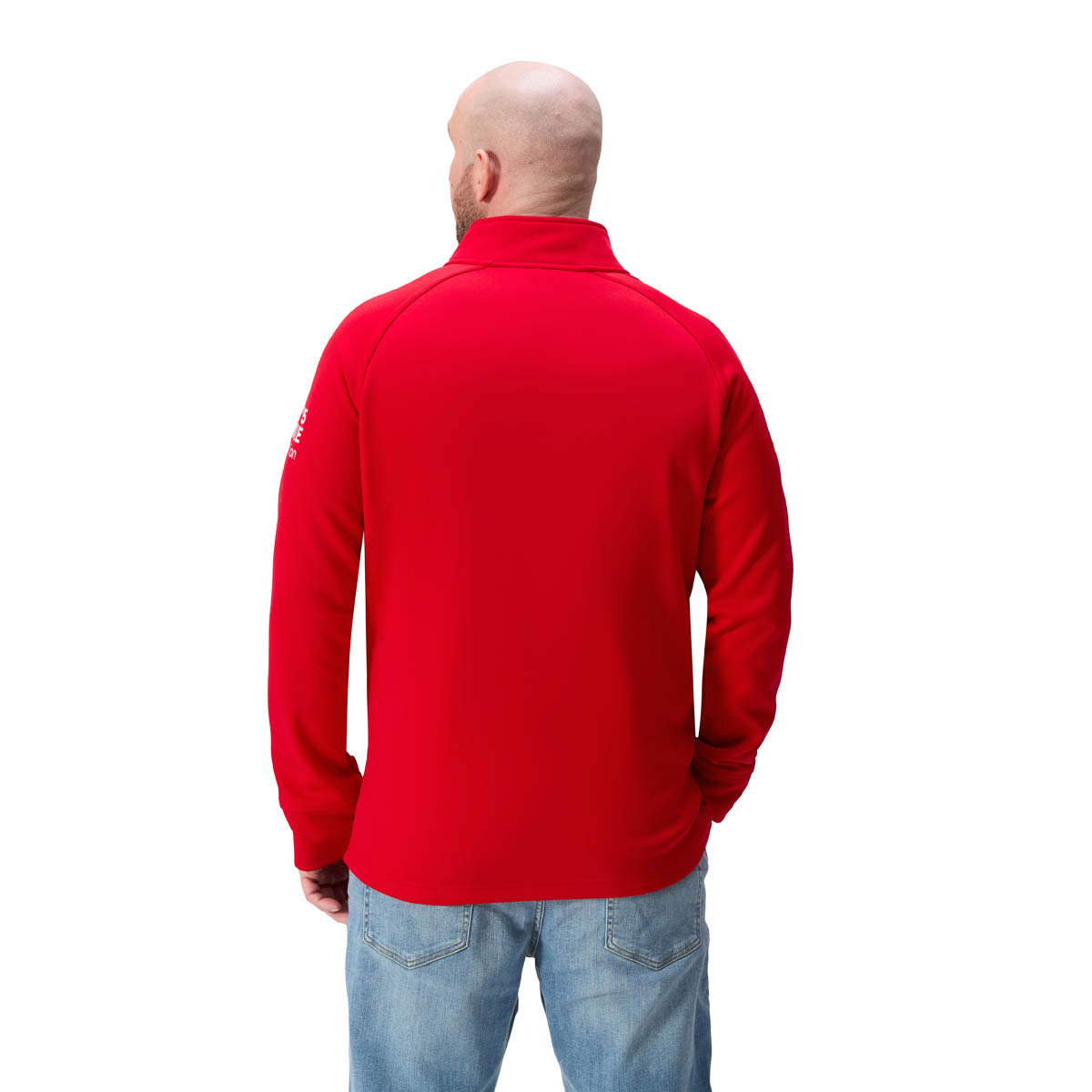 My Name'5 Doddie Legacy Midlayer Thermal Quarter Zip - Model Back My Name'5 Doddie Legacy Midlayer Thermal Quarter Zip - Model Back