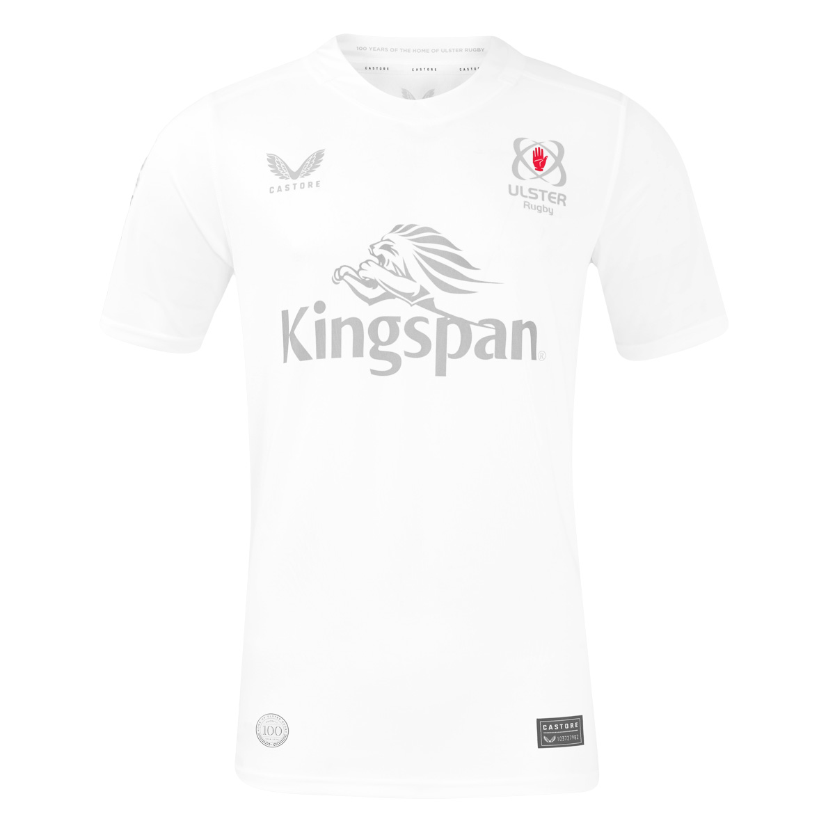 Ulster Mens Home Rugby Shirt 2024 - Front Ulster Mens Home Rugby Shirt 2024 - Front