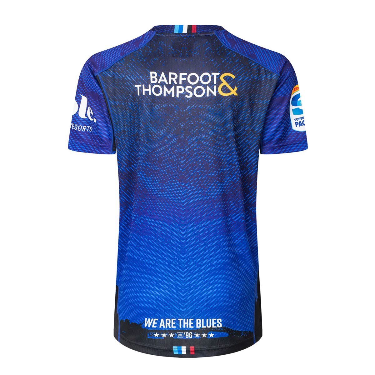 Blues Kids Home Rugby Shirt Short Sleeve 2025 - Back Blues Kids Home Rugby Shirt Short Sleeve 2025 - Back