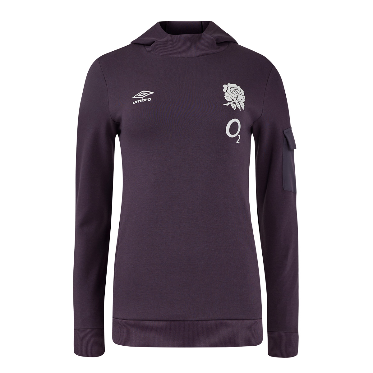 England Womens Presentation Hoodie - Nightshade - 2025 - Front England Womens Presentation Hoodie - Nightshade - 2025 - Front