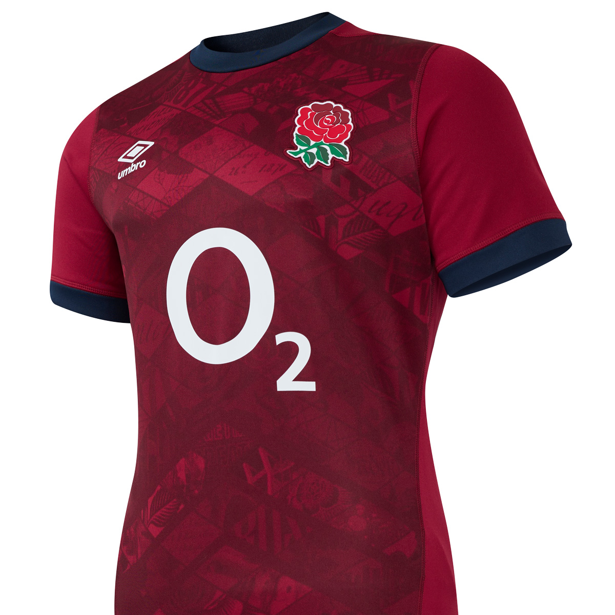 England Mens Away Rugby Shirt - Short Sleeve 2025 - Front England Mens Away Rugby Shirt - Short Sleeve 2025 - Front