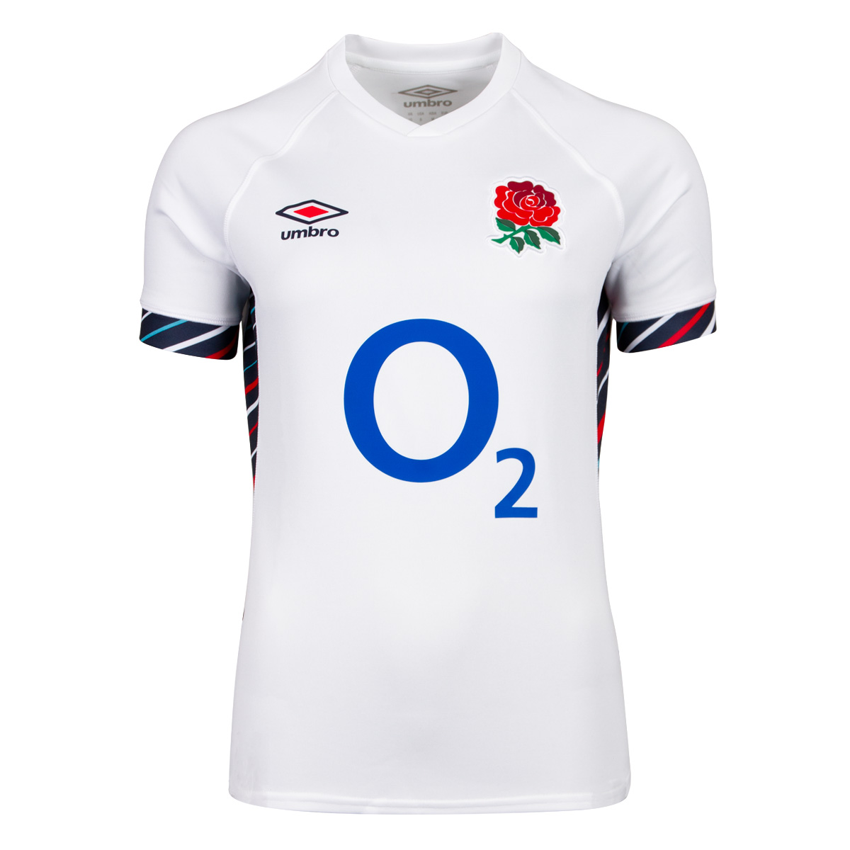 England Womens Home Rugby Shirt Short Sleeve 24/25 - Front England Womens Home Rugby Shirt Short Sleeve 24/25 - Front