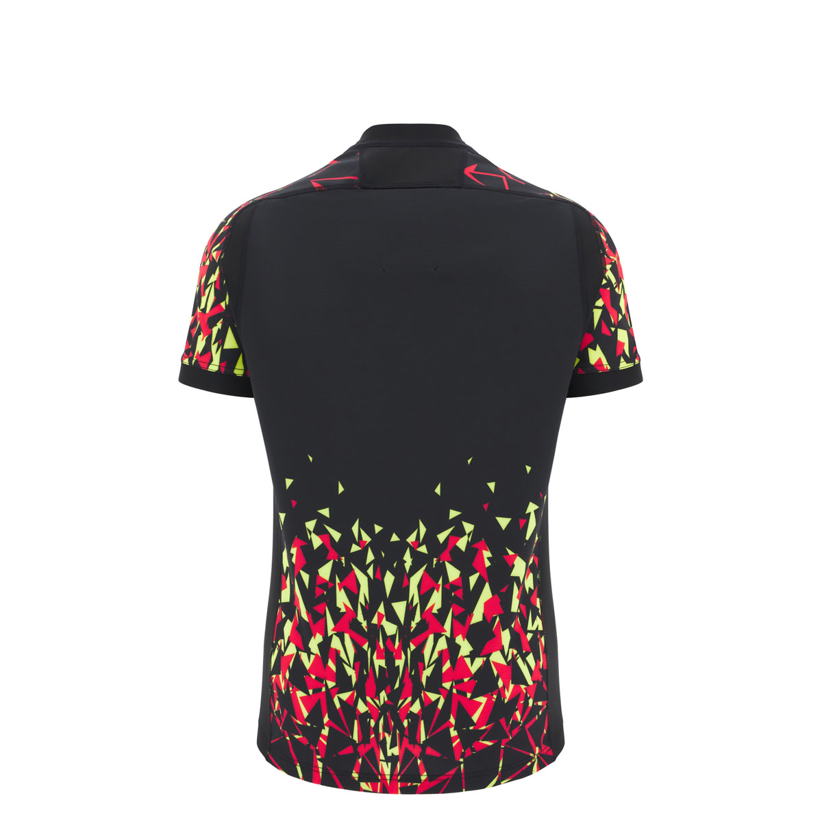 Wales Junior Training Rugby Shirt 25/26 Black - Back