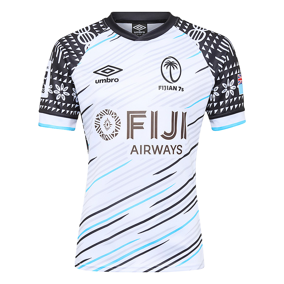 Fiji Sevens Mens Home Rugby Shirt 25/26 - Front Fiji Sevens Mens Home Rugby Shirt 25/26 - Front
