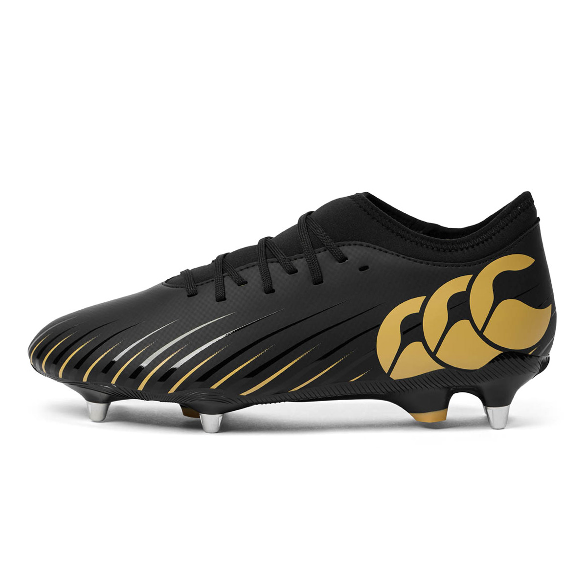Canterbury Adults Speed Falcon Team Soft Ground Rugby Boots Black - Outstep Canterbury Adults Speed Falcon Team Soft Ground Rugby Boots Black - Outstep